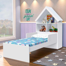 Cama Casa  Infantil Magia Color Flex