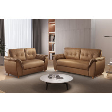 Conjunto de Sofa 220 Courino Luxo